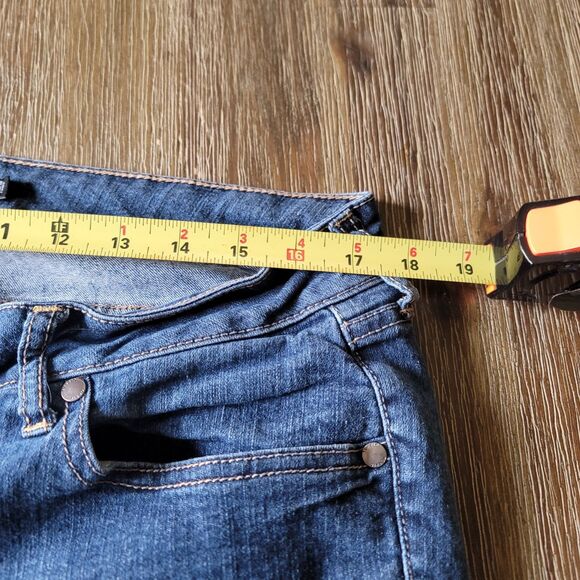 TORRID Women's Curvy Skinny Dark Wash Denim Jeans SIZE 14S - Picture 4 of 5